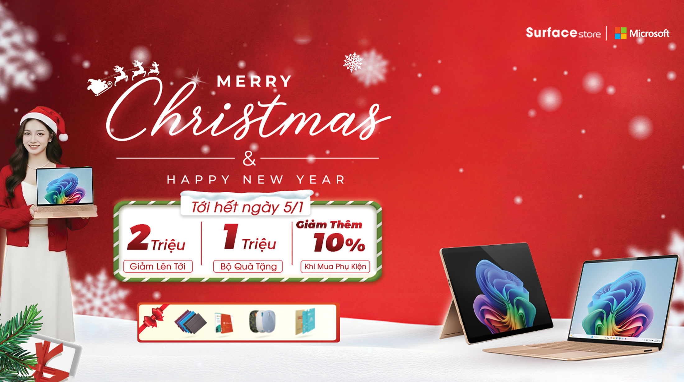 Merry Christmas & Happy New Year – Ưu đãi cuối năm lớn nhất 2025!