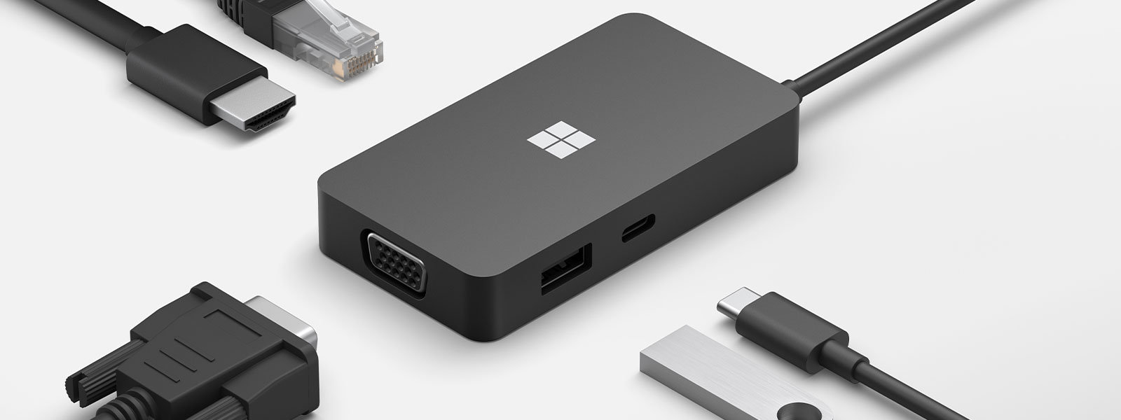 Microsoft USB-C® Travel Hub 2