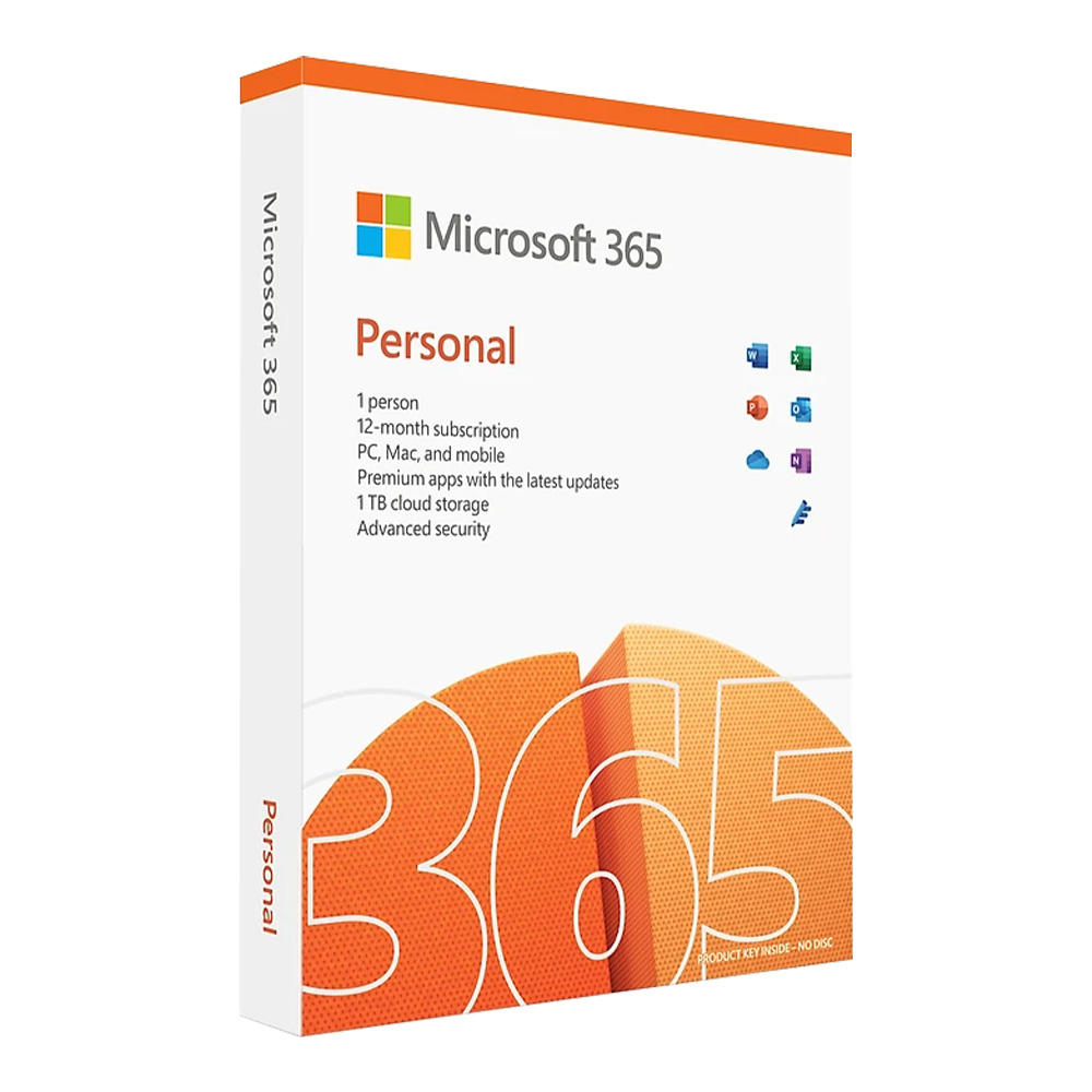 Phần mềm Office Microsoft 365 Personal (1 người/ 5 thiết bị/ 12 tháng)